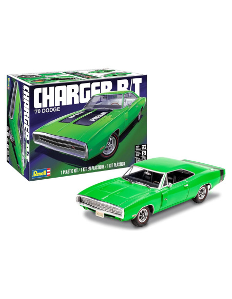 Revell Kit de Modelo 1970 Dodge Charger R/T 1:25 117 Piezas