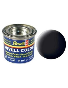 Pintura Esmalte Negro Mate 14ml Revell 32108