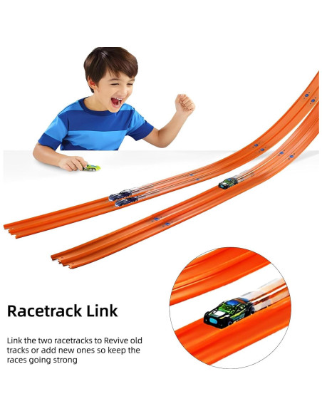 Conectores de Pistas Hot Wheels K TOMOTO - 20 Piezas