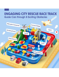 Pista de Carreras CubicFun para Niños 3-8 Años - Juguete Educativo 2