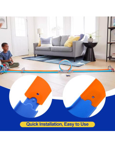Conector de Pista Track Jumper Hot Wheels - Expandible 24.1cm 2