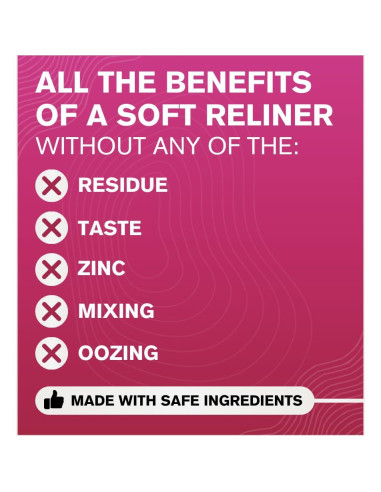 Adhesivo para Dentaduras Cushion Grip 0.35 oz Viaje 3 Piezas