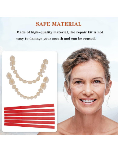Kit de Dentaduras DIY Completo Dianww - Reparación Temporal de Dientes