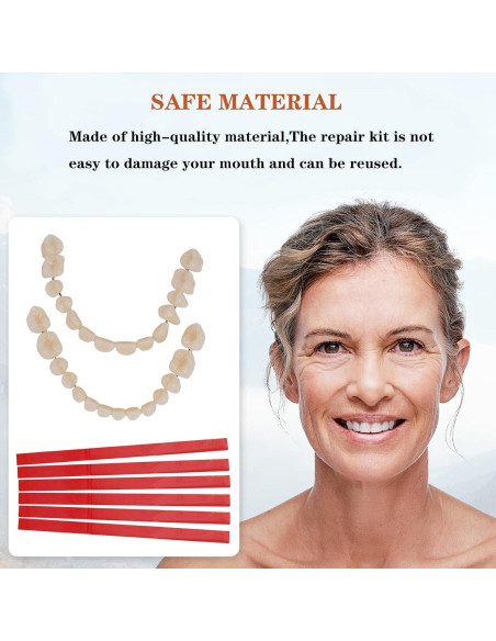 Kit de Dentaduras DIY Completo Dianww - Reparación Temporal de Dientes
