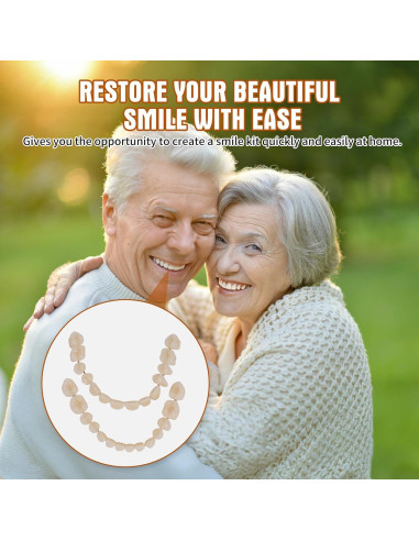 Kit de Dentaduras DIY Completo Dianww - Reparación Temporal de Dientes