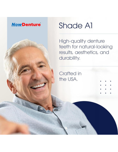 Dentaduras Inmediatas Premium Heat and Fit - Mediano - Hecho en EE. UU.