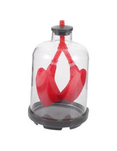 Modelo de Respiración Pulmonar Healeved 19x11cm Educativo