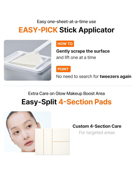 Almohadillas Tónicas DearKlairs Vitamina 80 unidades 10 en 1