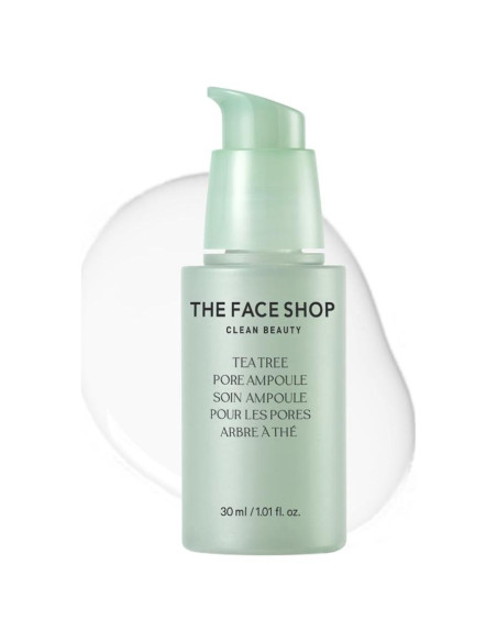 Ampoule Facial The Face Shop Árbol de Té 31.7g - Hidratante y Exfoliante