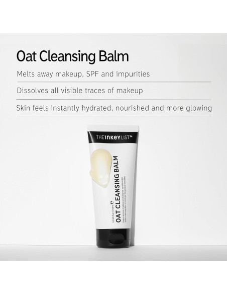 Bálsamo Limpiador de Avena The INKEY List 150ml - Vegano