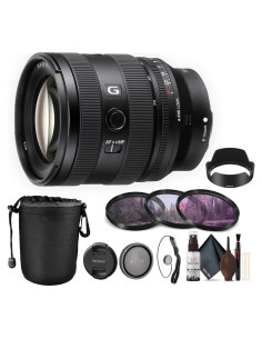 Lente Sony FE 20-70mm f/4 G + Kit de Filtros 72mm + Funda
