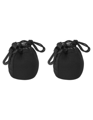 Bolsa de Lente Neopreno PATIKIL 2 Pcs 7x10 cm Impermeable
