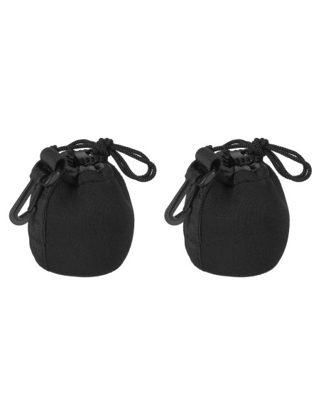 Bolsa de Lente Neopreno PATIKIL 2 Pcs 7x10 cm Impermeable