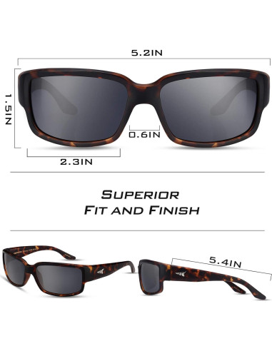 Gafas de sol polarizadas KastKing Skidaway y Osage UV400