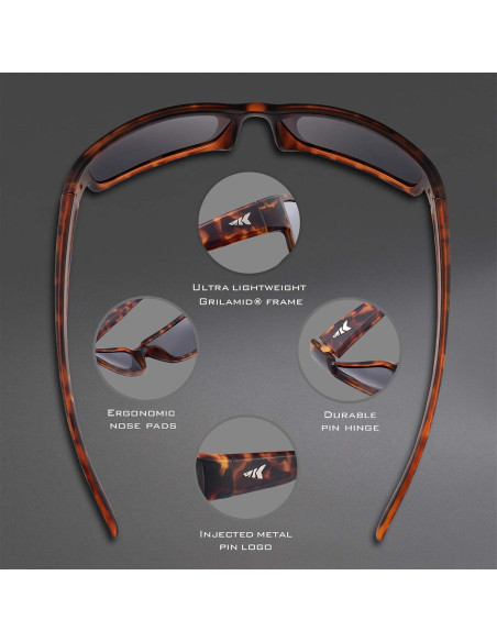 Gafas de sol polarizadas KastKing Skidaway y Osage UV400