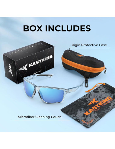 Gafas de sol polarizadas KastKing Skidaway y Osage UV400
