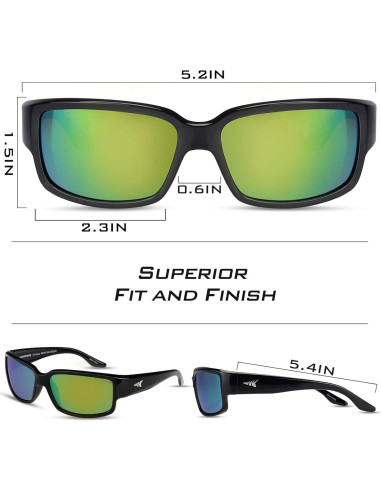 Gafas de sol polarizadas KastKing Skidaway y Dugan UV400