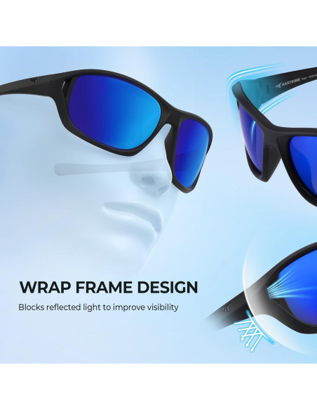 Gafas de sol polarizadas KastKing Skidaway y Dugan UV400