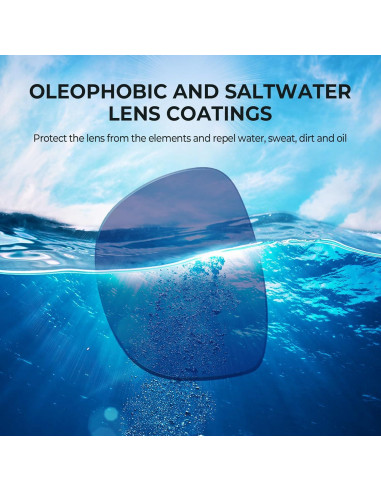 Gafas de sol polarizadas KastKing Skidaway y Dugan UV400