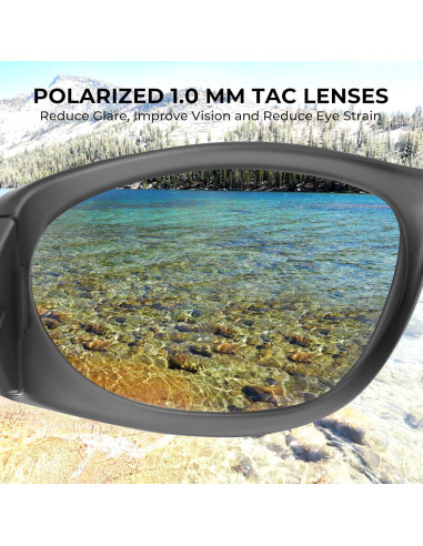 Gafas de sol deportivas polarizadas KastKing Raccoon unisex