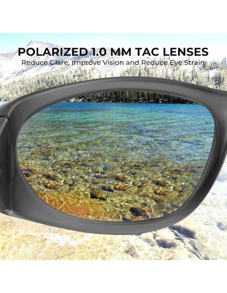 Gafas de sol deportivas polarizadas KastKing Raccoon unisex