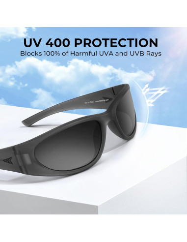 Gafas de sol deportivas polarizadas KastKing Raccoon unisex