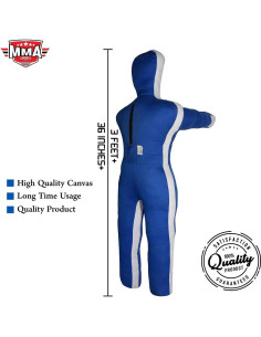 Muñeco Grappling Dummy MMA 91-102 cm Lona para Niños 2