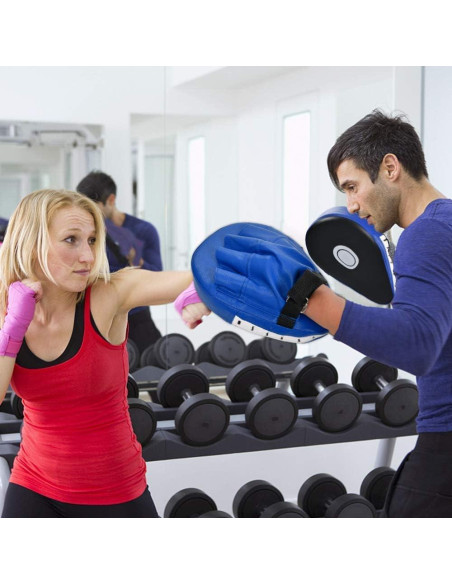 Guantes de Boxeo Oranlife 2PCS Cuero PU para Entrenamiento