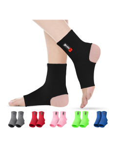 Faja de Compresión para Tobillo WYOX - Soporte Unisex Negro