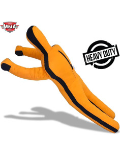 Muñeco de Boxeo MMA Naranja 91-104 cm para Niños 2