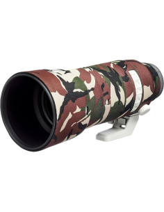 Funda para lente fácilCover Oak Sony FE 70-200mm camuflaje verde 2