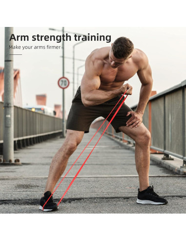 Conjunto de 4 Bandas de Resistencia OTURGC para Ejercicio