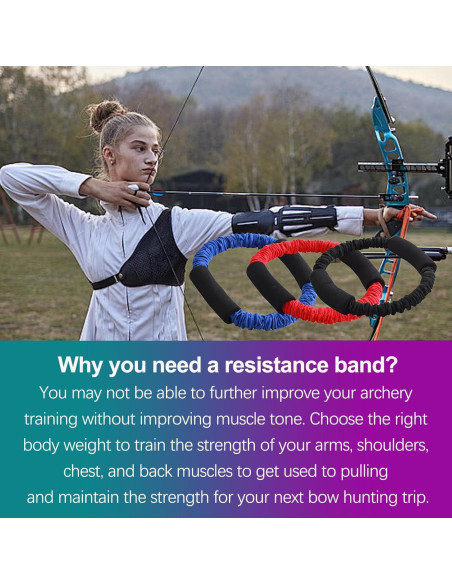 Entrenador de Tiro con Arco KURUGEILI 45 Lbs Caucho