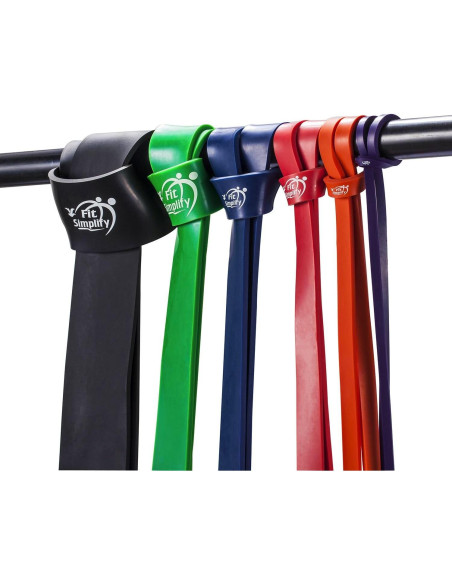 Banda de Resistencia Fit Simplify para Dominadas Verde 50-120kg