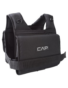 Chaleco con peso ajustable CAP Barbell 9.07 kg negro