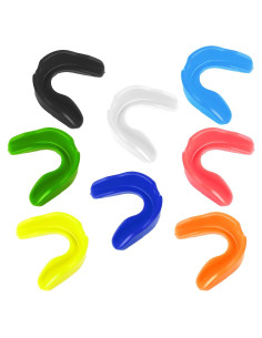 Protector Bucal Deportivo 8 Piezas Tucnoeu Silicona Multicolor