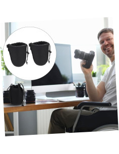 Bolsa de Neopreno para Lentes DSLR SHOWERORO 9.5x14cm 2