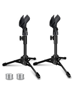 Soporte de Micrófono de Escritorio Trípode Plegable Mictop