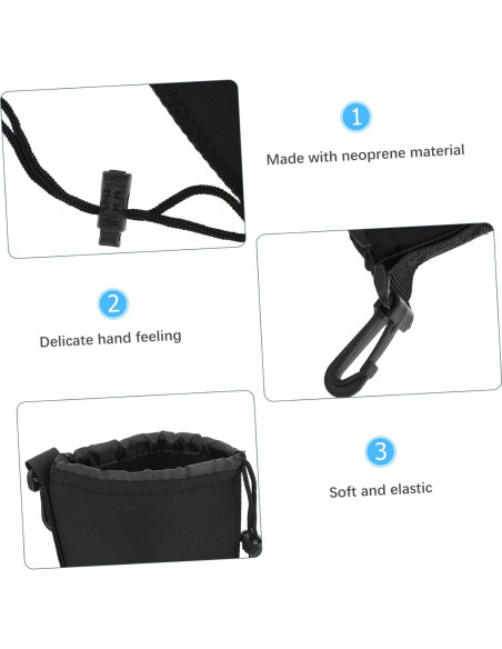 Bolsa de Neopreno para Lentes DSLR SHOWERORO 9.5x14cm