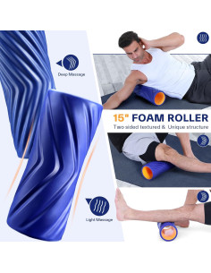 Conjunto de Rodillos de Espuma Sportneer 4 en 1 - Masaje Profundo 2