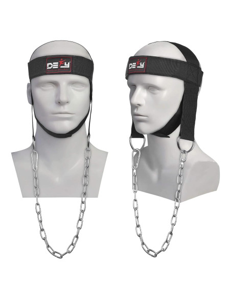 Arnés de Cuello Defy para Levantamiento de Pesas - Ajustable