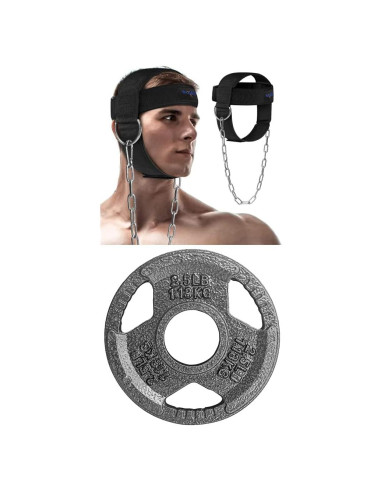 Arnés Ajustable para Cuello Yes4All - Entrenamiento de Pesas