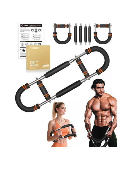 Entrenador de Brazo Twister Saker 20-110kg Ajustable para Fitness
