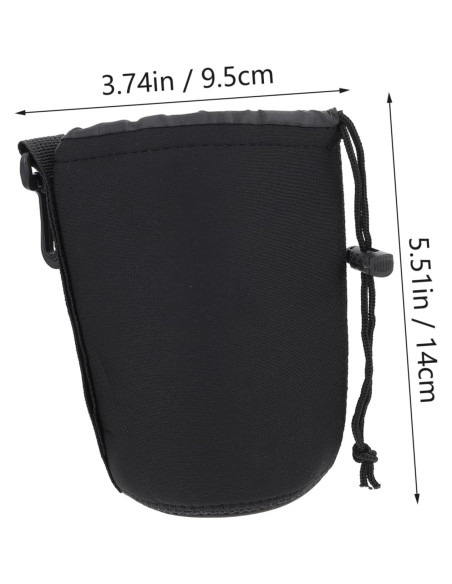 Bolsa de Neopreno para Lentes DSLR SHOWERORO 9.5x14cm
