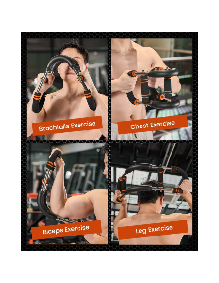 Entrenador de Brazo Twister Saker 20-110kg Ajustable para Fitness