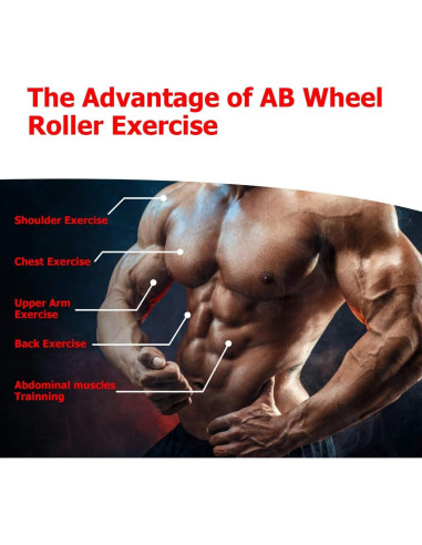 Rueda Abdominal RUBEX - Entrenamiento Core, 226.8 kg