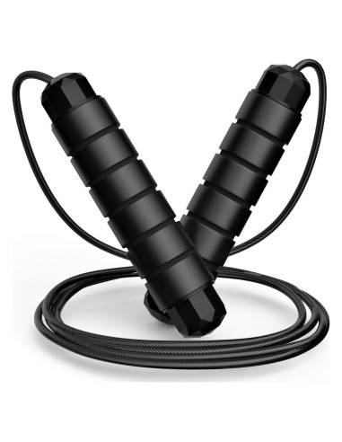 Cuerda de Saltar Ajustable Loocio con Mangos de Espuma 280cm