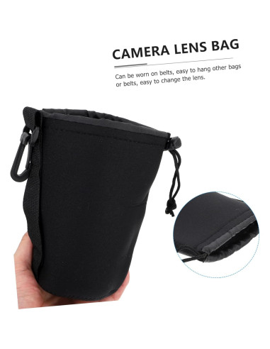 Bolsa de Neopreno para Lentes DSLR SHOWERORO 9.5x14cm