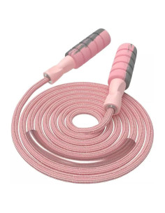 Cuerda de Saltar Ajustable Fitmyfavo con Peso 2.80m Rosa
