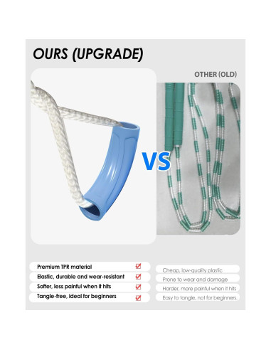 Cuerda de Saltar Ajustable POCFOINY para Niños - 2.75m